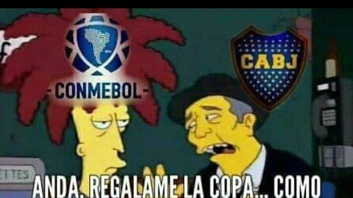 Boca se llevó la copa de memes libertadores tras ser eliminado por River Plate