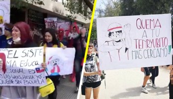 ¡Joya! Jóvenes otakus de Chile salen a manifestarse vestidos de sus personajes favoritos