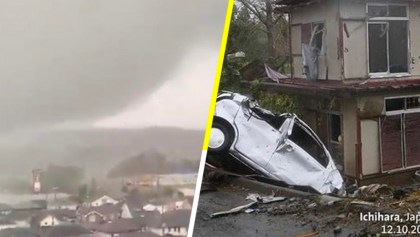 Fotos y videos para dimensionar el daño de Hagibis, el tifón "más poderoso en décadas" que ha tenido Japón