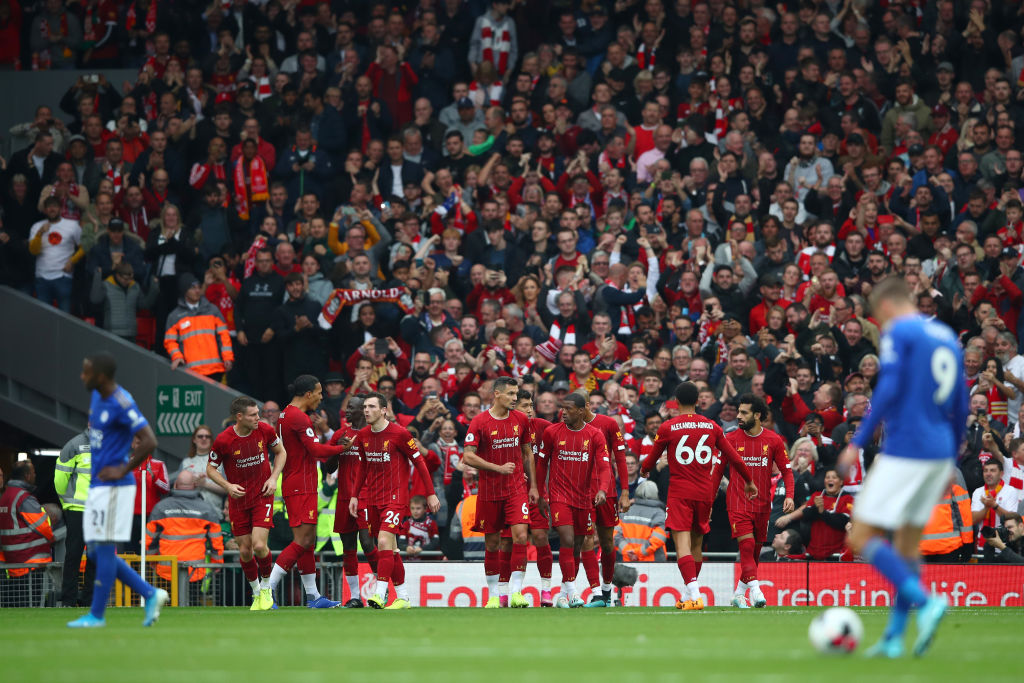 ¡8 de 8! Liverpool venció al Leicester con un golazo de Sadio Mané