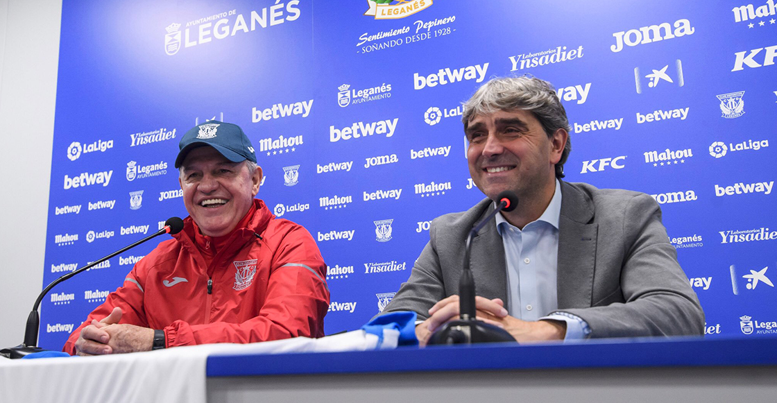 Así fue la presentación de Javier Aguirre con el Leganés