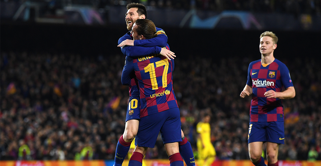 Barcelona aplastó al Dortmund para clasificar en Champions League