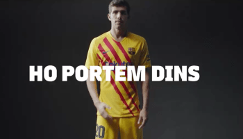 Oficial: Barcelona presentó su cuarto uniforme con homenaje a la senyera