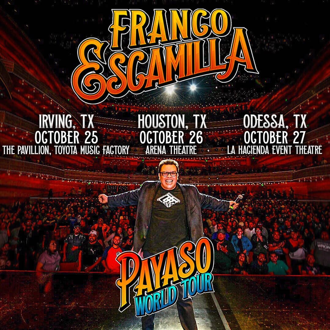 Franco Escamilla El primer comediante latino en presentarse en el