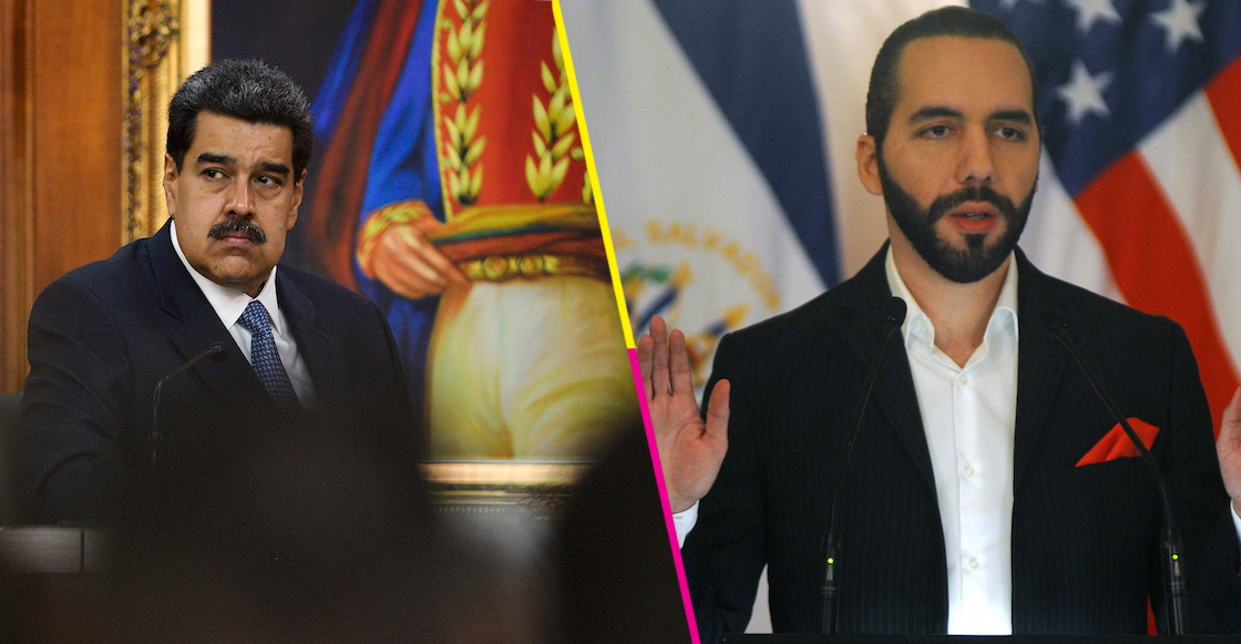 Nicolás-Maduro-Nayib-Bukele-Venezuela