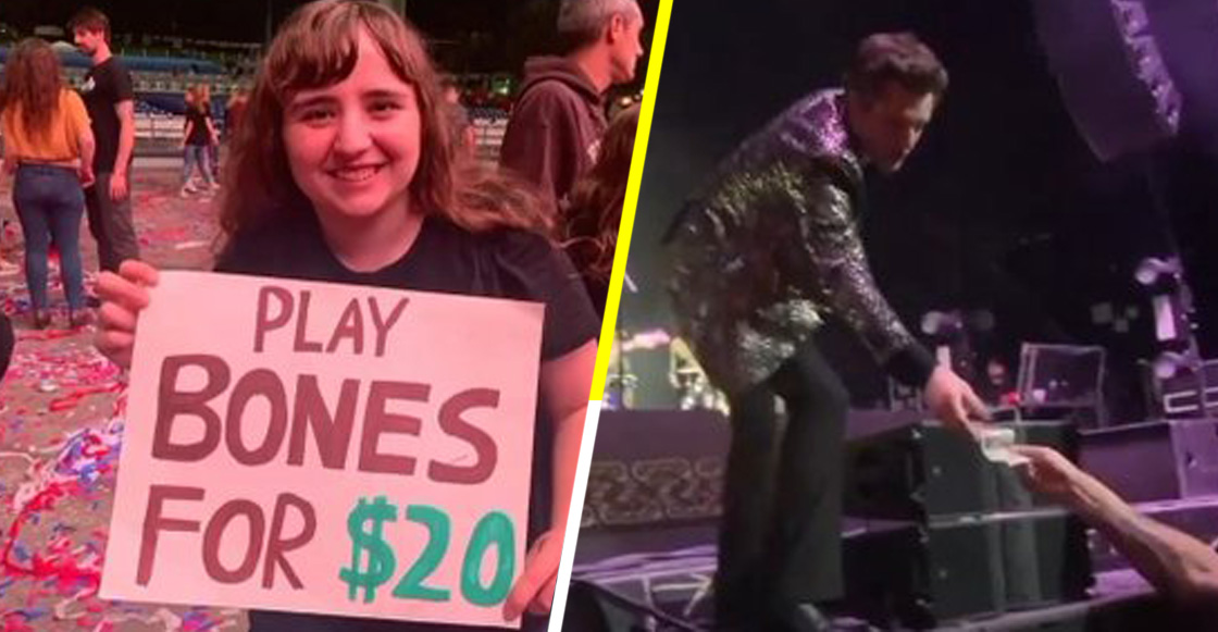 ¡Qué ofertón! Fan ofrece a Brandon Flowers 20 dólares por tocar "Bones" en concierto de The Killers