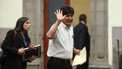 Orden de aprehensión contra Evo Morales