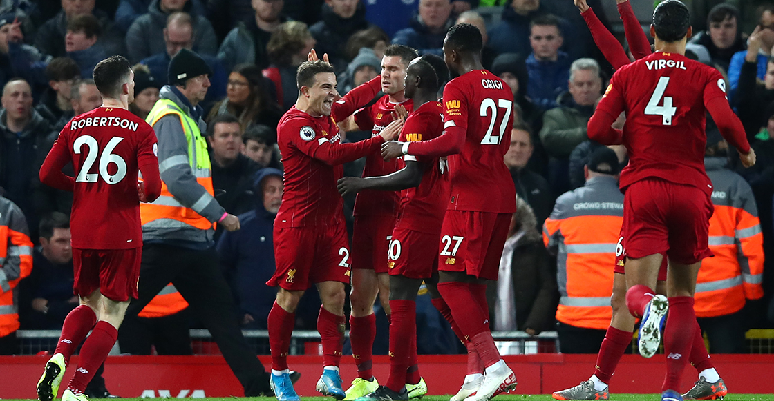 IMPARABLES: Liverpool se llevó el derbi de Merseyside en Anfield