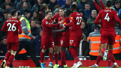 IMPARABLES: Liverpool se llevó el derbi de Merseyside en Anfield