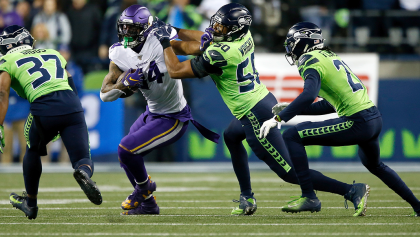 Seahawks derrotaron a Vikings para irse a la cima de la Nacional