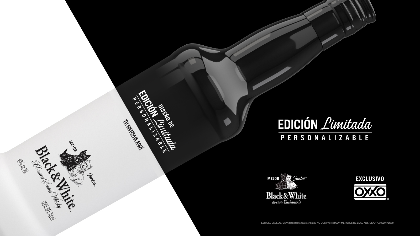 black and white mejor juntos edicion limitada oxxo