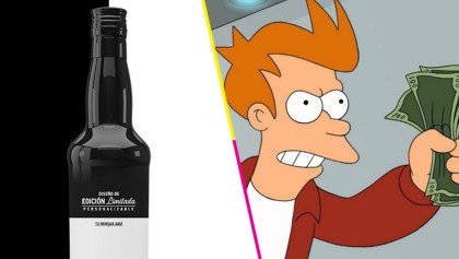 destacada whisky mensaje botella personalizada