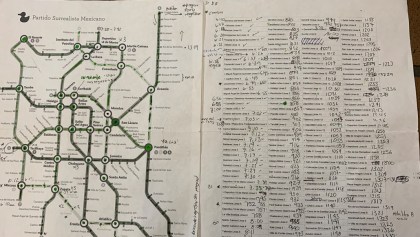 Este es el tiempo que te tomaría atravesar todas las estaciones del metro de la CDMX