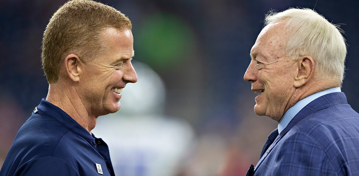 ¿Habrá salvación? Jason Garrett y Jerry Jones volverán a reunirse por tercera vez