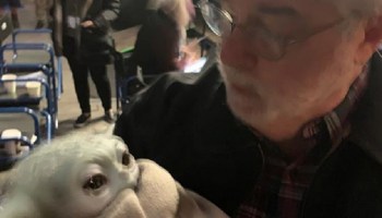 Como abuelo con su nieto: George Lucas por fin conoció a Baby Yoda