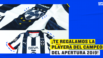 ¡Sé todo un campeón! Te regalamos la playera de Rayados de Monterrey