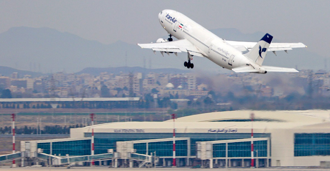 accidente aeropuerto Irán