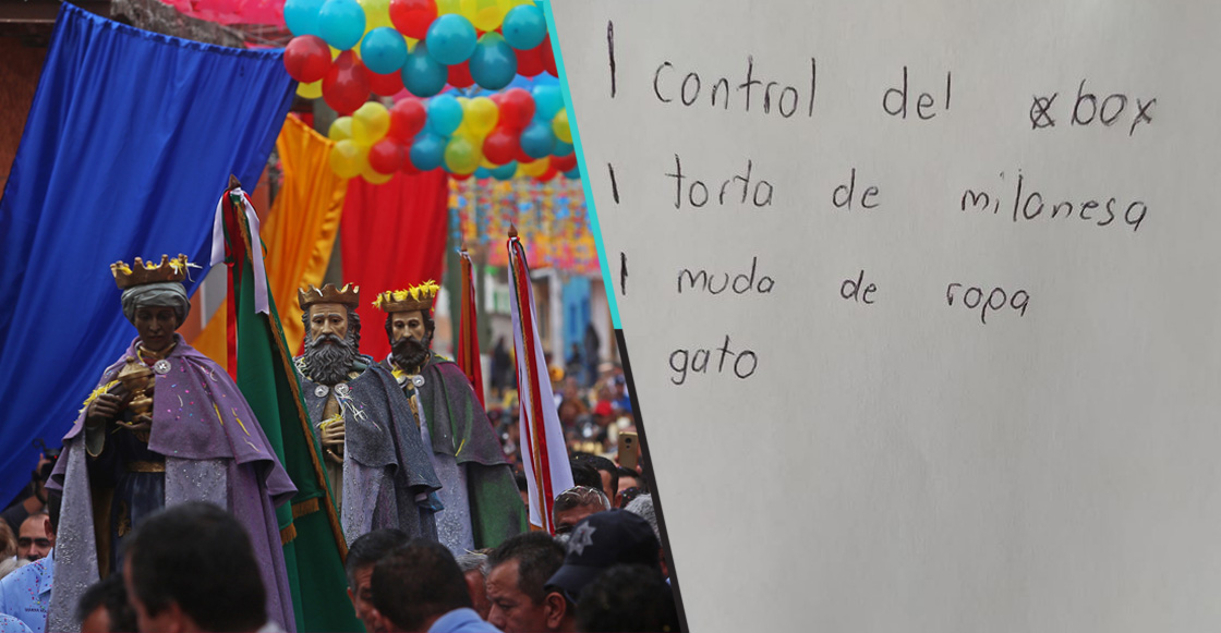 ¡La inocencia! Niño pide torta de milanesa a los Reyes Magos y su carta fue publicada en redes