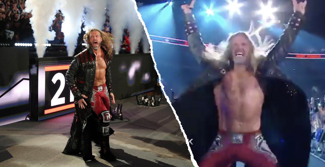 Así fue el emocionante regreso de Edge a la WWE en Royal Rumble