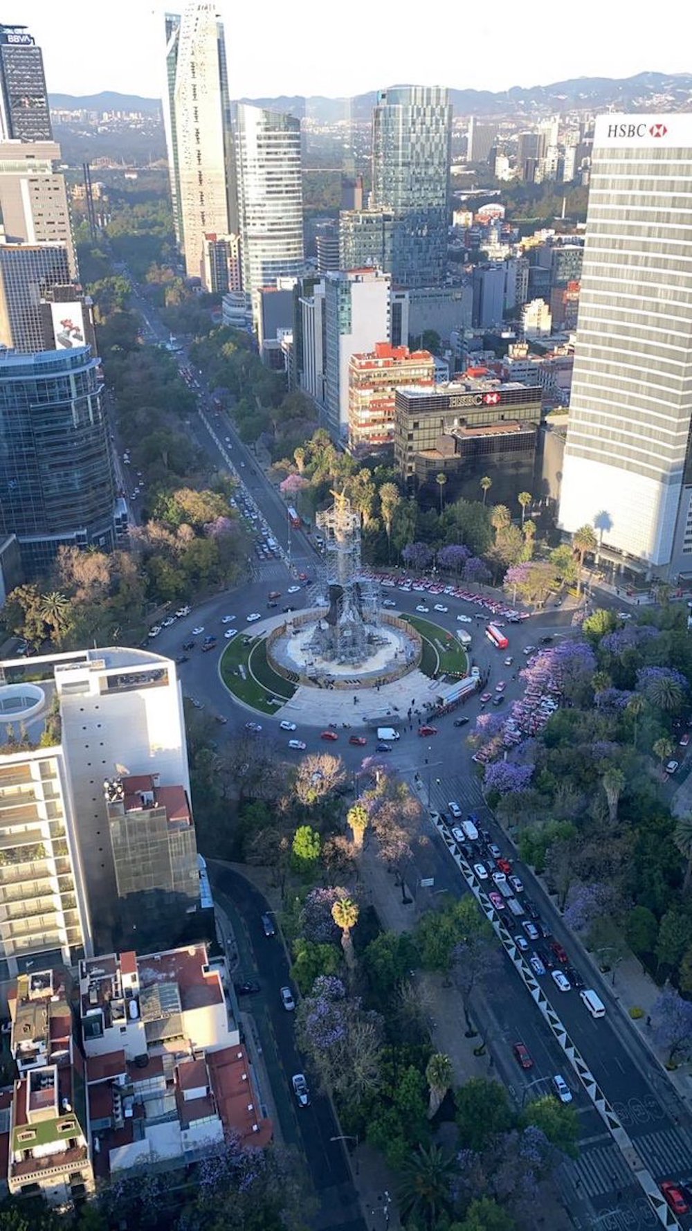 Angel-de-la-independencia-taxistas-protesta