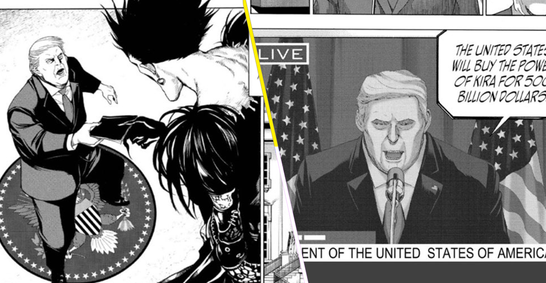 Death Note volta depois de 12 anos - e provoca Donald Trump no novo mangá