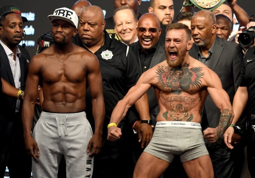 Mayweather ya puso su condición para volver a pelear con McGregor