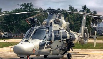 Cae helicóptero de la Semar en Tehuipango, Veracruz; hay un muerto y al menos nueve heridos