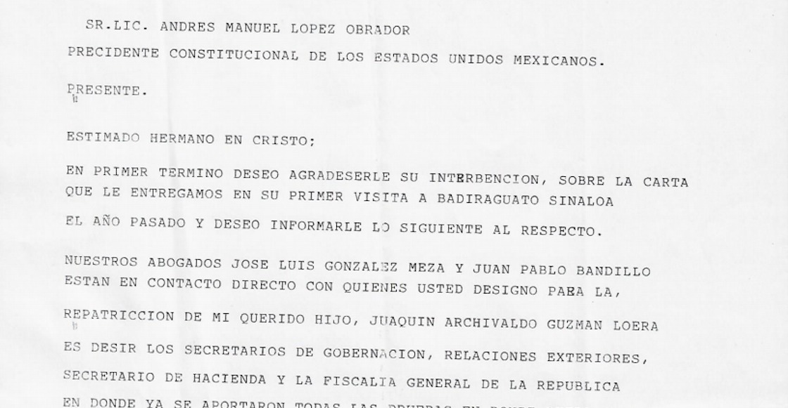 carta-mama-del-chapo-guzman-amlo