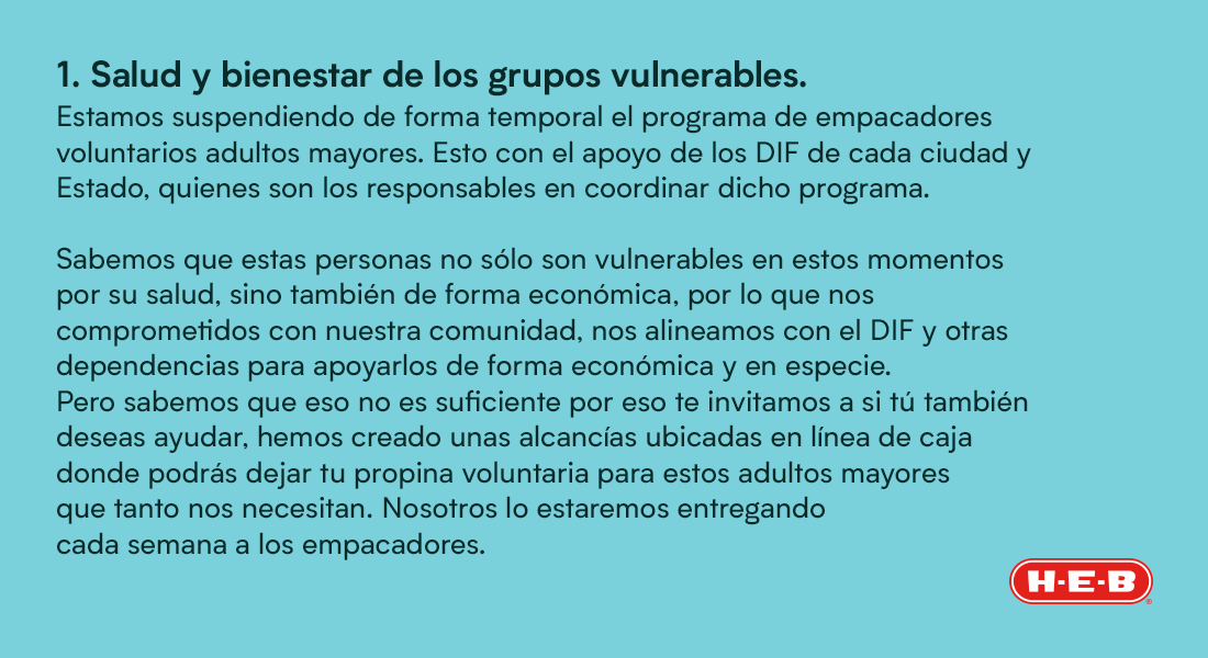 Así es como varios autoservicios ayudarán a abuelitos empacadores (y cómo puedes apoyar)