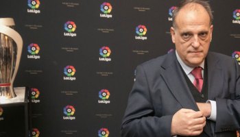 Presidente de La Liga Española descartó por completo cancelar la temporada