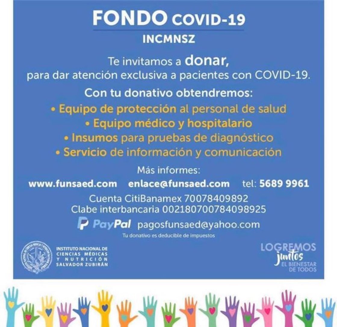 instituto-nacional-ciencias-medicas-nutricion-donaciones