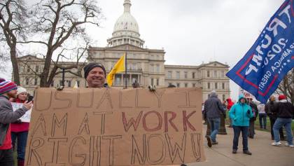 marcha-pro-trump-contra-cuarentena-michigan-coronavirus