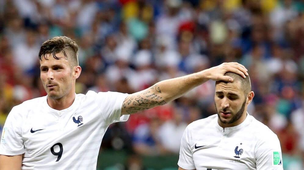 “Soy un kart campeón del mundo”: La épica respuesta de Giroud al ataque de Benzema