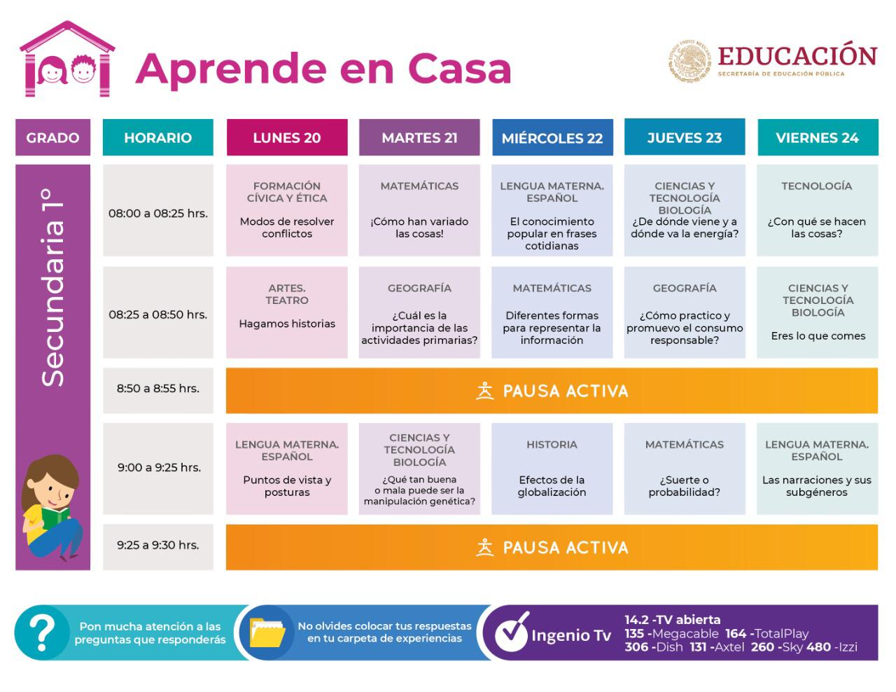 primero-secundaria-aprende-en-casa-sep-coronavirus