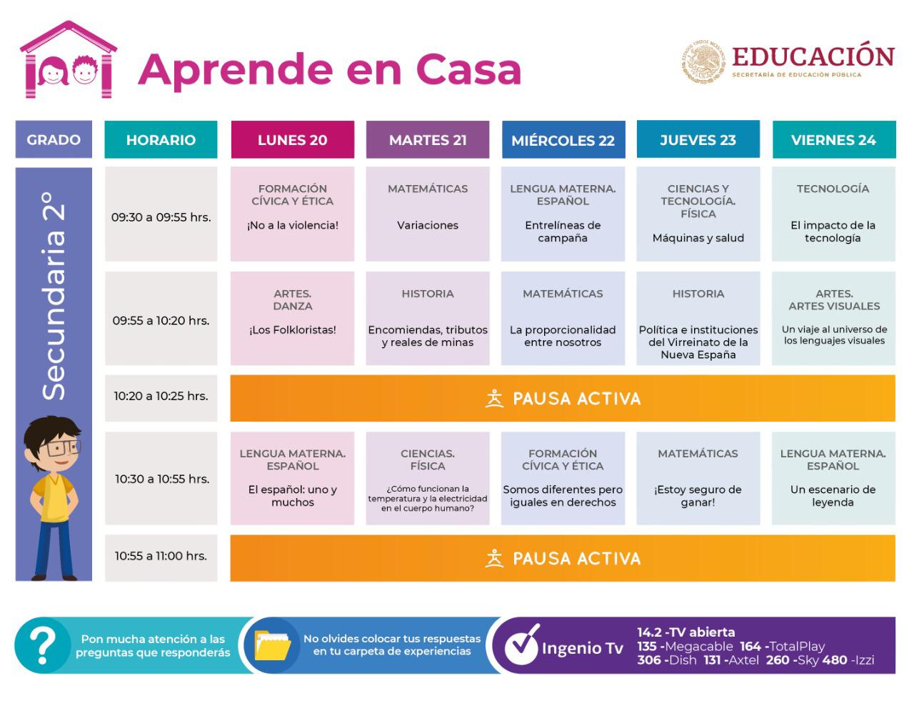 segundo-secundaria-sep-aprende-en-casa-coronavirus