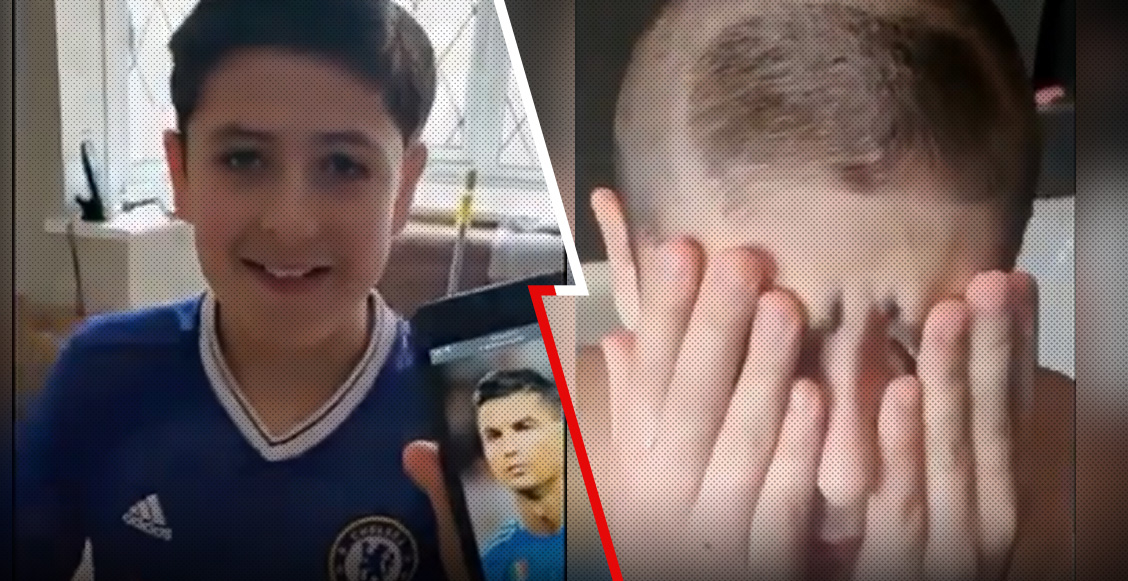 Niño pidió el corte de Cristiano Ronaldo y lo trollean con el del 'Fenómeno'