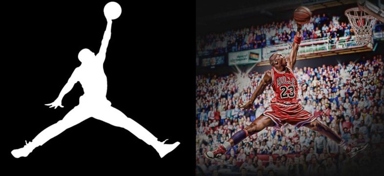 Logo de Air Jordan los tenis de Michael Jordan