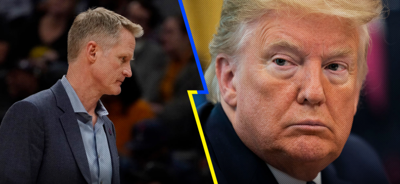 "No se debe permitir que los racistas sean presidentes": El duro mensaje de Steve Kerr contra Trump