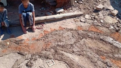 Maestra pidió tarea de arte con lo que tuvieran en casa y este niño conmovió a todos