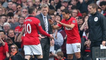 'Chicharito' le surte bien y bonito a David Moyes: "Fue el primer error del Manchester United"