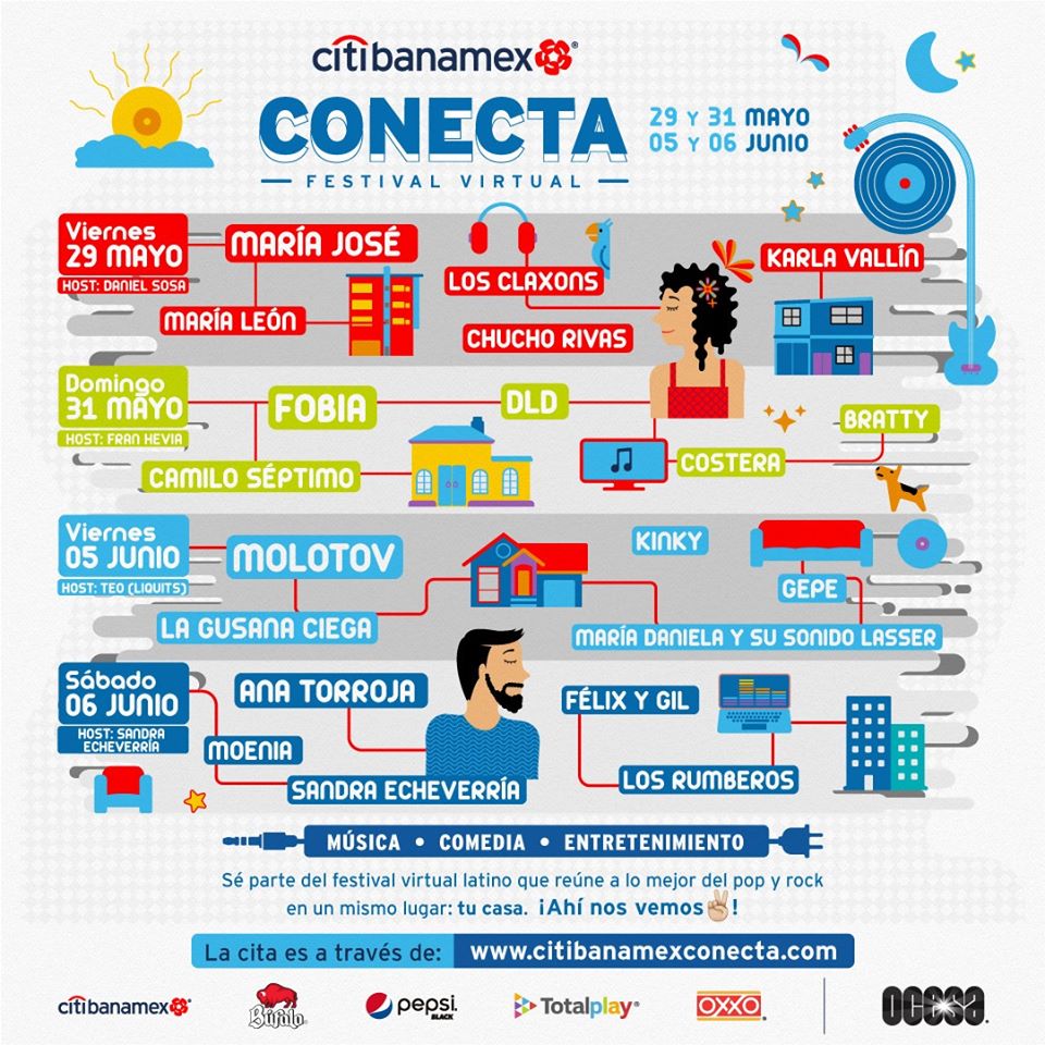 festival citibanamex conecta búfalo actos imperdibles