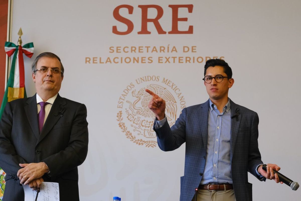 Roberto Velasco, vocero SRE