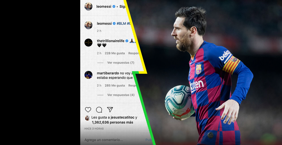 #BlackOutTuesday: Leo Messi se unió a las protestas por la muerte de George Floyd