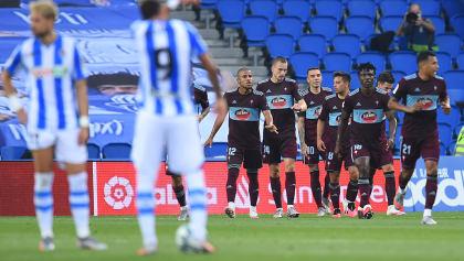 Salvación a la vista para Néstor Araujo y Celta tras pegarle a la Real Sociedad