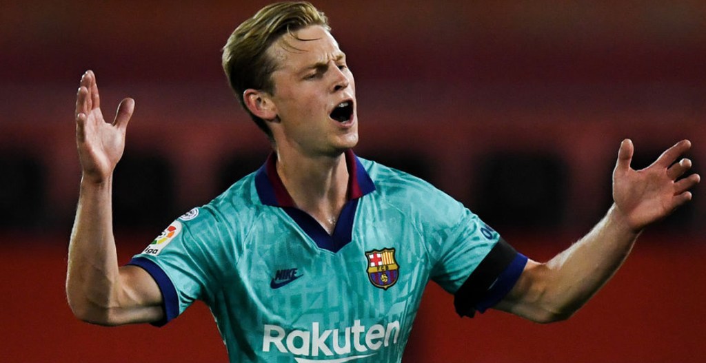 Frenkie de Jong podría perderse el cierre de La Liga por lesión