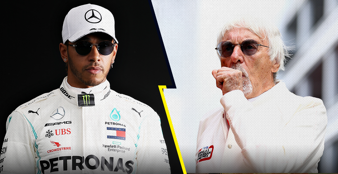 Hamilton se va contra declaraciones de Ecclestone, quien asegura que "lo negros son más racistas"