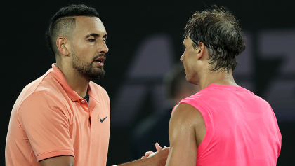 Kyrgios confiesa triunfo contra Nadal bajo los efectos del alcohol