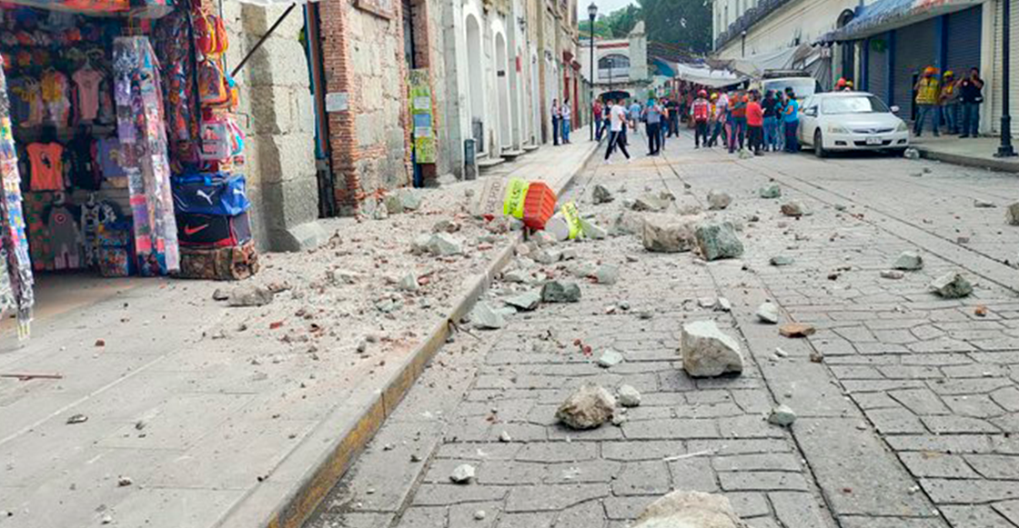 Sismo Oaxaca daños menores