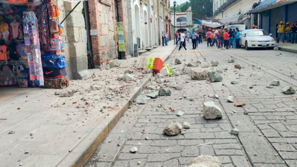 Sismo Oaxaca daños menores