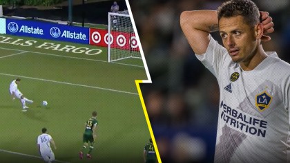 'Chicharito' falló un penal con el portero "acostado" y Twitter explotó contra el mexicano